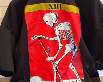 Camiseta serigrafiada Death Tarot
