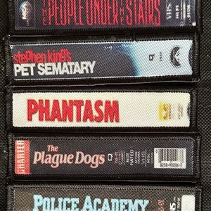 VHS Patches No - Z