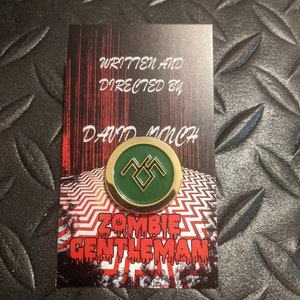 Black Lodge Ring Enamel Pin