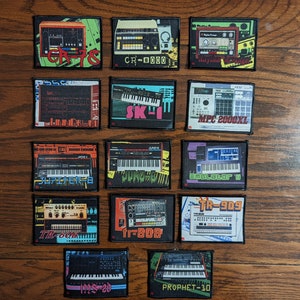 Vintage Synthesizers and Drum Machine Patches