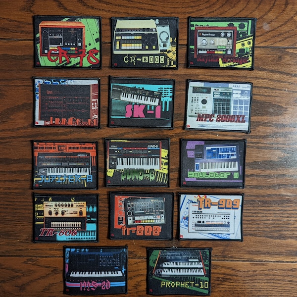 Vintage Synthesizers and Drum Machine Patches