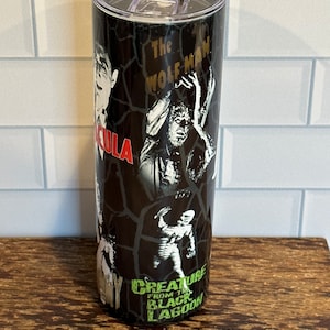 Classic Monsters 20 oz Tumbler