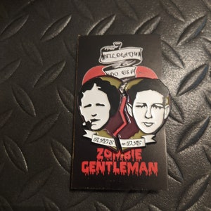 Til Death Do Us Part - Bonnie & Clyde Split Emaille Pin Set &quot;&quot;Ride or Die&quot;&quot;