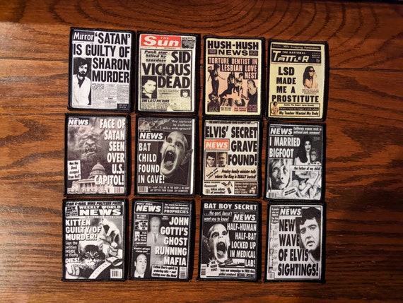 News & Tabloid Patches
