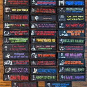 Movie Quote Patches 1x4