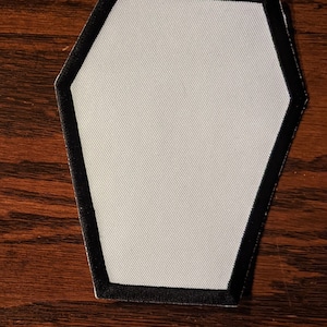 Custom Patch Create Your Own 4x5&quot; Coffin Patch