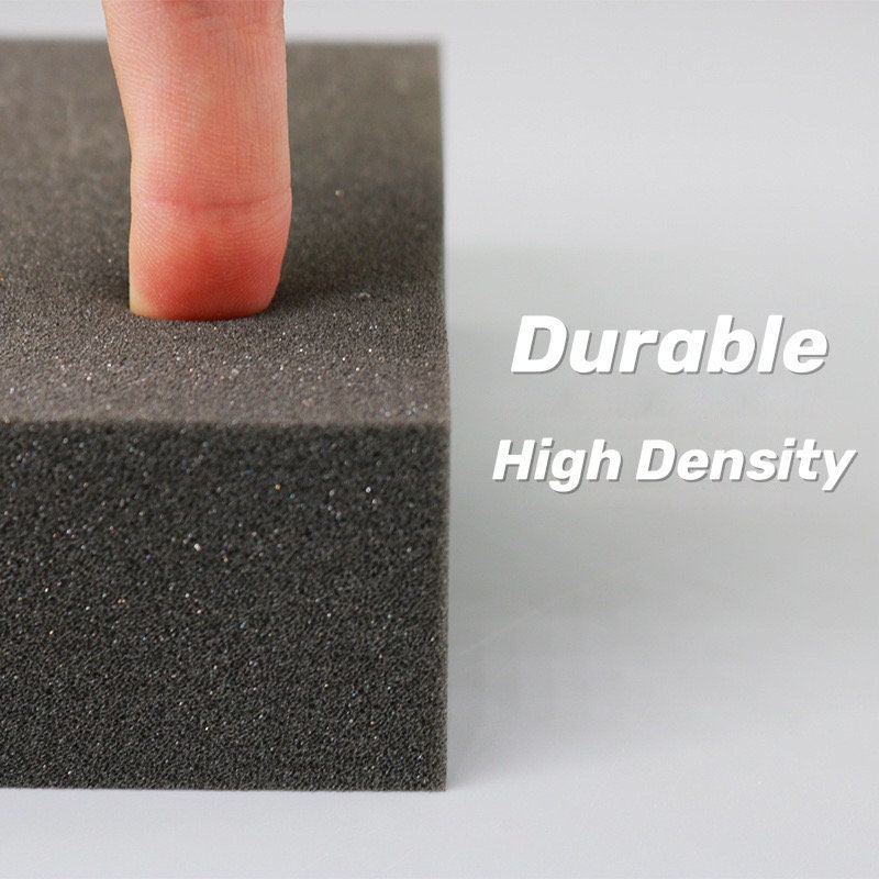 DURAFOAM High-Density Foam for Upholstery - Medium Firm in Various Sizes  from 60 x 20 to 80 x 94 - Thickness Options from 0.5 to 6 - Perfect  for Cushions, Seats, and