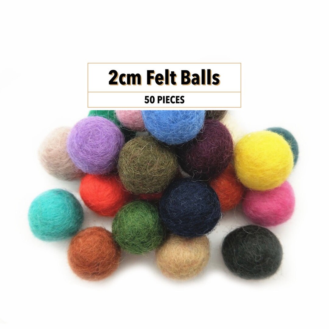 Rainbow Felt Balls Wholesale Pastel Rainbow Wool Felt Pompoms