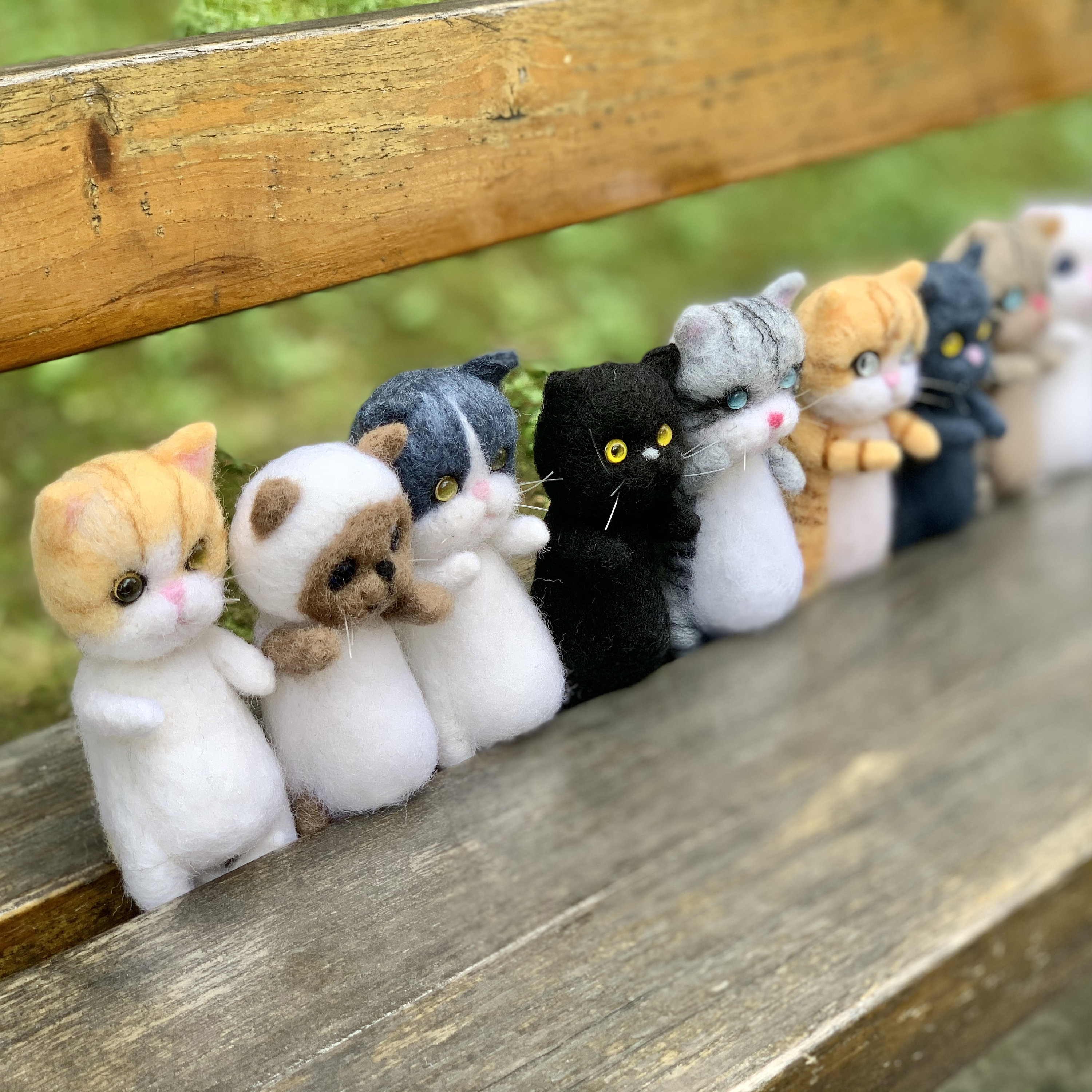Cat Needle Felting Kit Needle Felt Cat Felted Animal Kit Etsy Ireland