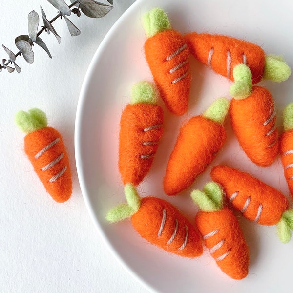 Felt Carrots Etsy