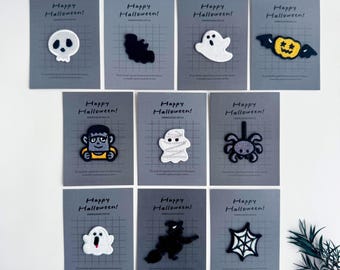 Embroidered Halloween Patch: Self Adhesive or Sew-on