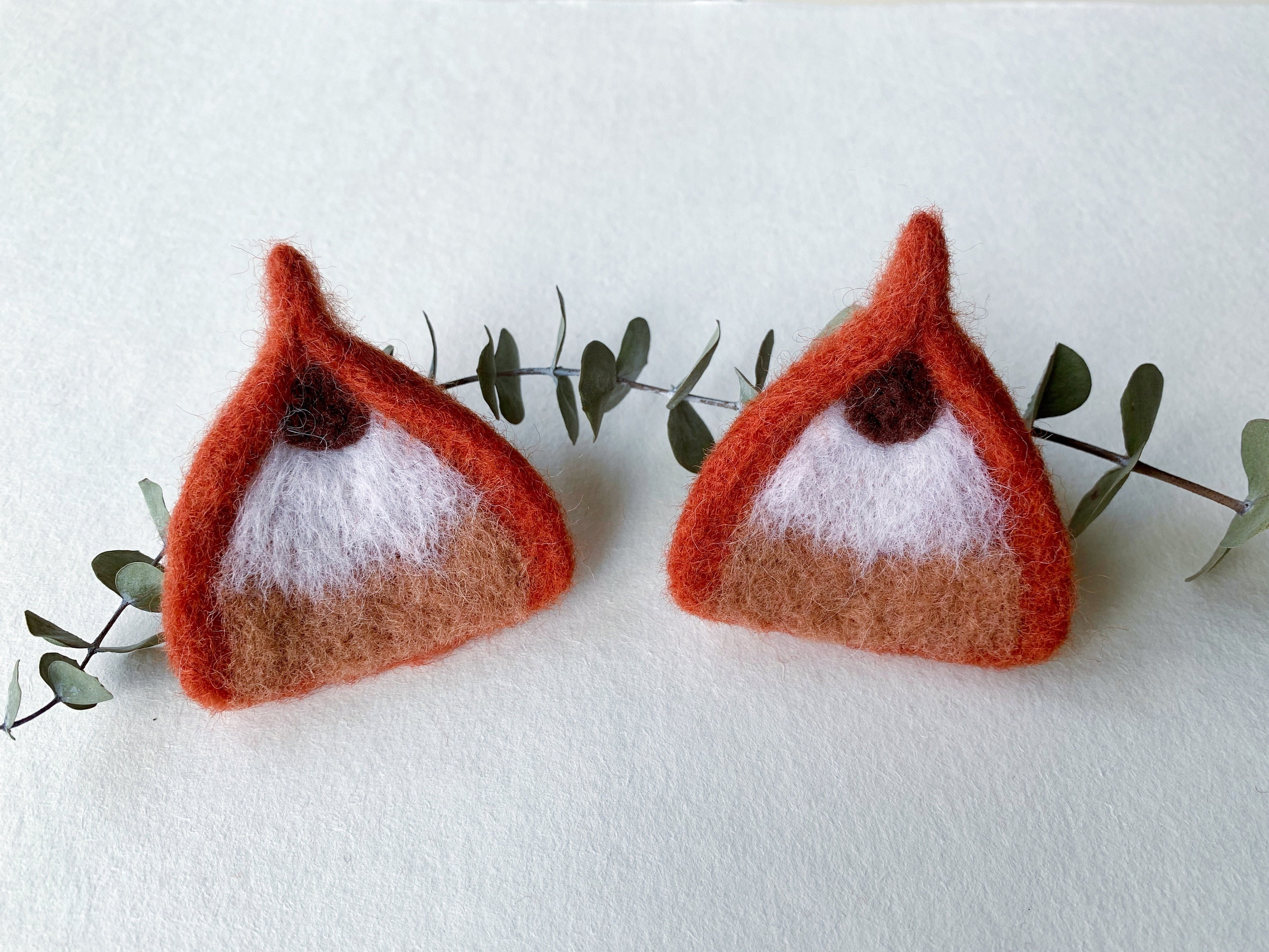 Cat Coasters, Felted Coasters, Felted Cat Coaster, Wool Felt