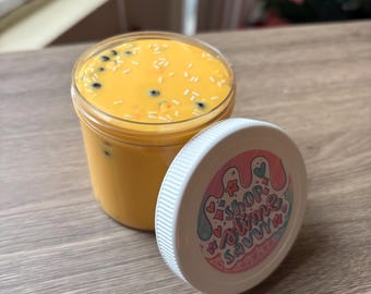 Bubble Tea al Cocco e Mango / Colla scolastica profumata x Colla per legno Slime denso e lucido / Disponibile in contenitori da 2 oz e 6 oz / ShopSlimeSavvy /
