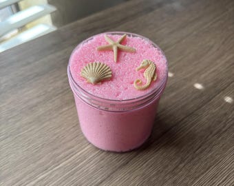 Pink Sands Beach | Geurende, met CG omhulde, verpakte Snowfizz | Verkrijgbaar in schroefdopverpakkingen van 57 ml, 177 ml en 237 ml | ShopSlimeSavvy |