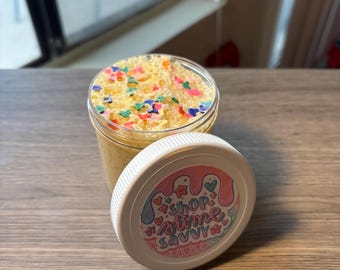 Mickey's Rainbow Rice Krispies | Scented White Glue Slushee Slime | Available in 2oz & 6oz Screw Top Containers | ShopSlimeSavvy |