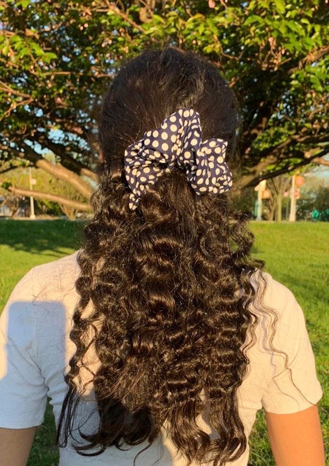 Oversized, Extra Large Scrunchie, Big Jumbo Cotton Scrunchies, Plaid ...