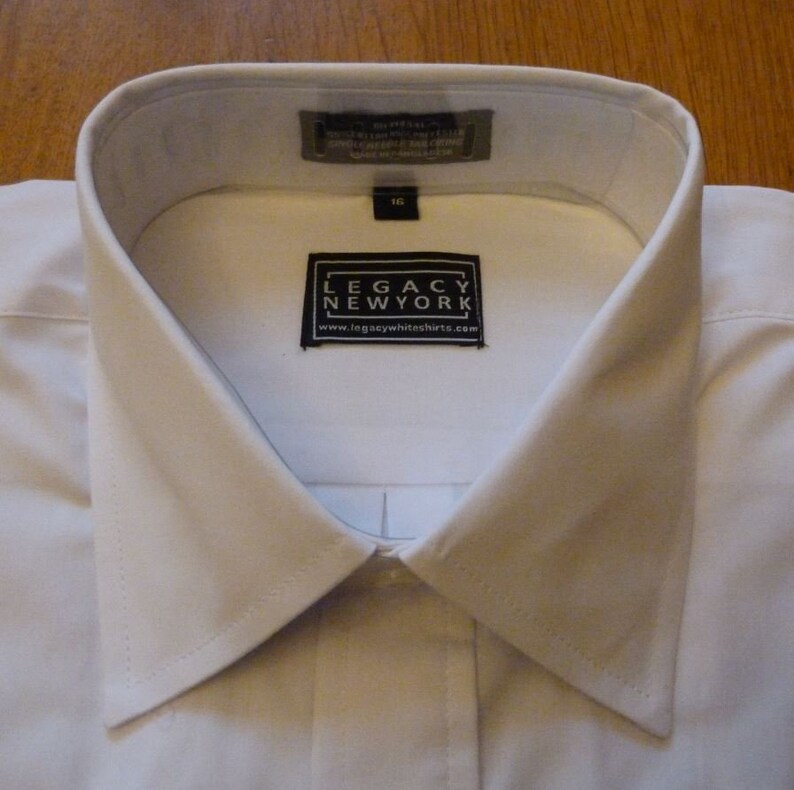 SB 4041-15.5 White Men/'s Shirt Size M