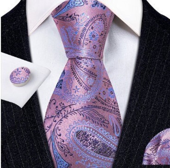 Juego corbata de lujo para hombre gemelos de - Etsy México