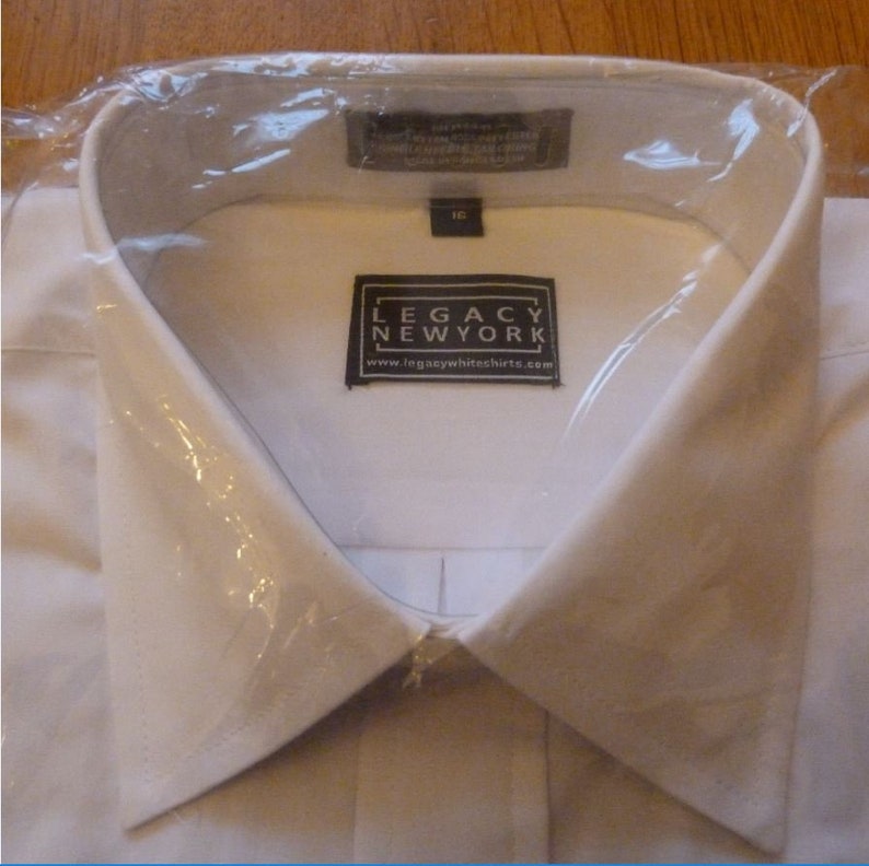 SB 4041-15.5 White Men/'s Shirt Size M