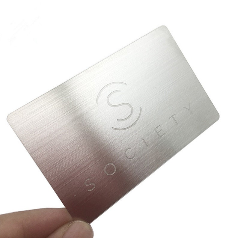 Prime Metal Business Cards High End Name Card Luxury Etsy