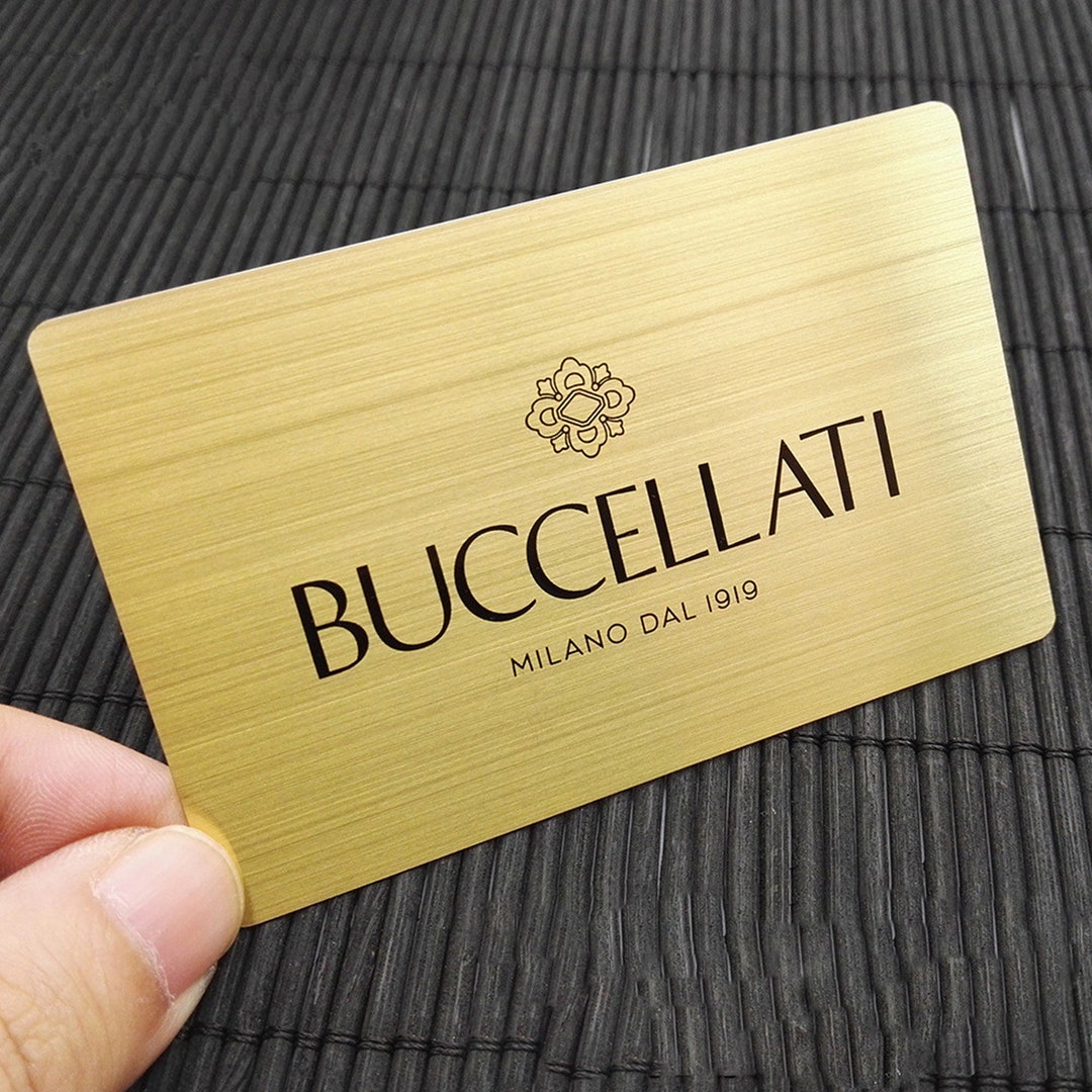 Stainless Steel Business Cards, High End Name Card, Luxury Customized