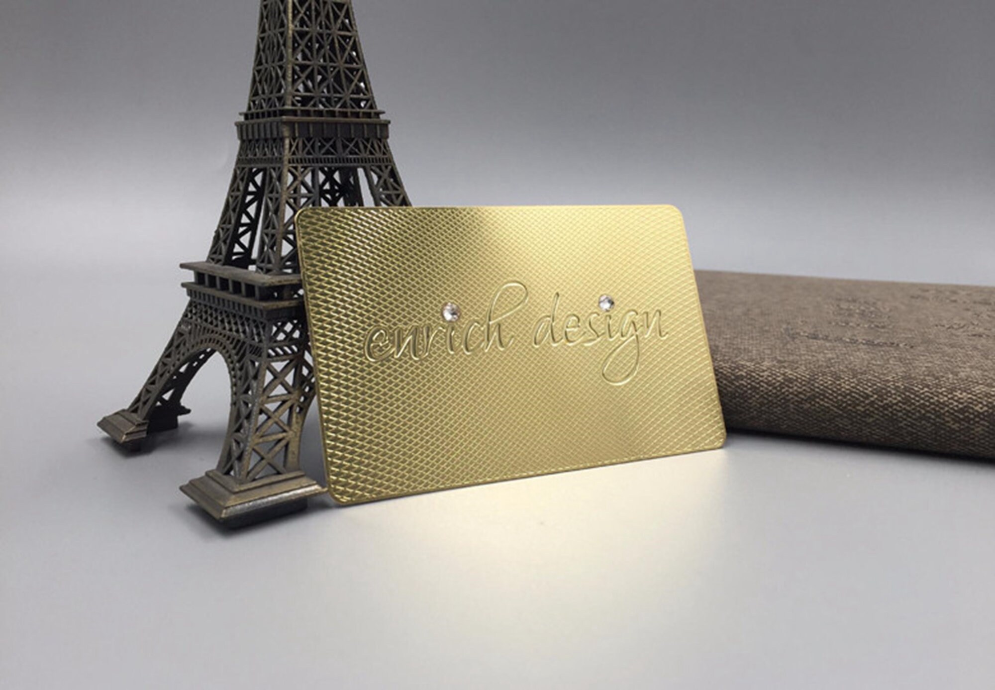 Stainless Steel Business Cards, High End Name Card, Luxury Customized Printing Cards, Gold