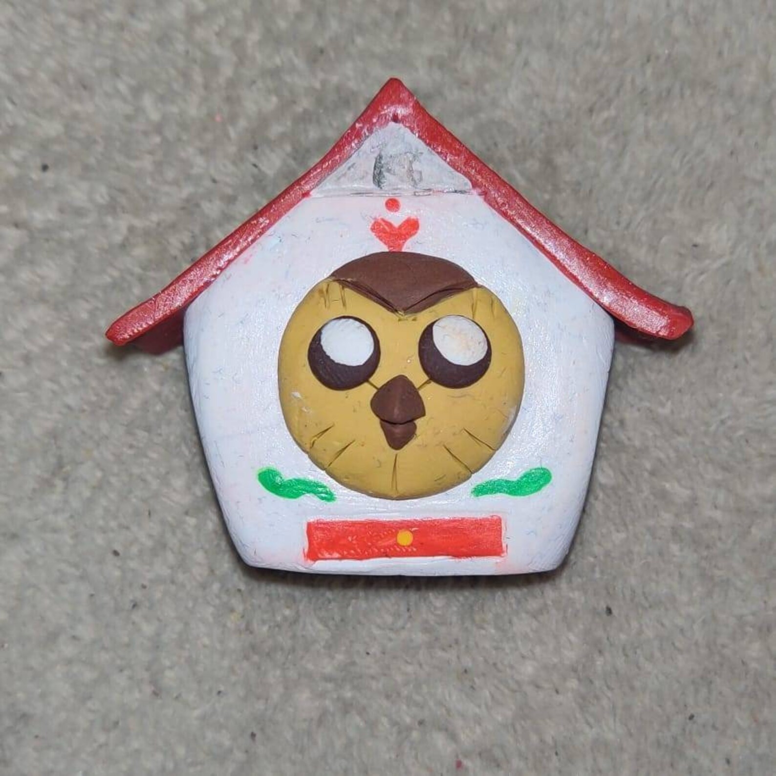 The Owl House Hooty Clay Figure Etsy