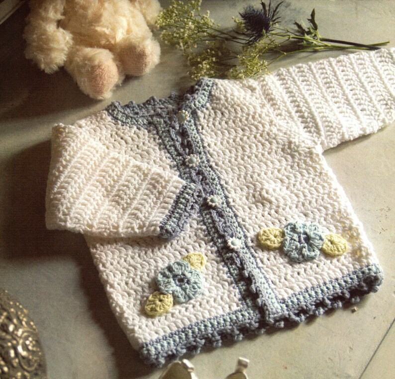 Crochet PATTERN Baby Jacket Crochet PATTERN Baby Cardigan Baby Etsy UK