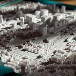 Carte imprimée en 3D sur mesure | Carte 3D personnalisée | Cadeau d'anniversaire pour elle | Cadeau pour lui | Cadeau carte 3D | Cadeaux personnalisables uniques | Première maison
