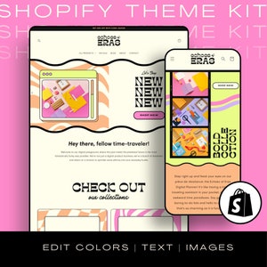 Shopify Theme Kit For Selling Digital Products | Digital Store Design | Editable Canva Templates | Digital Product Shop Branding Kit