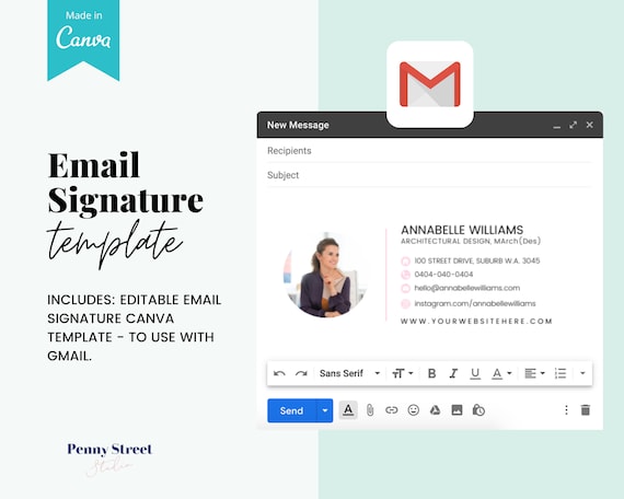 Email Signature Template Gmail from i.etsystatic.com