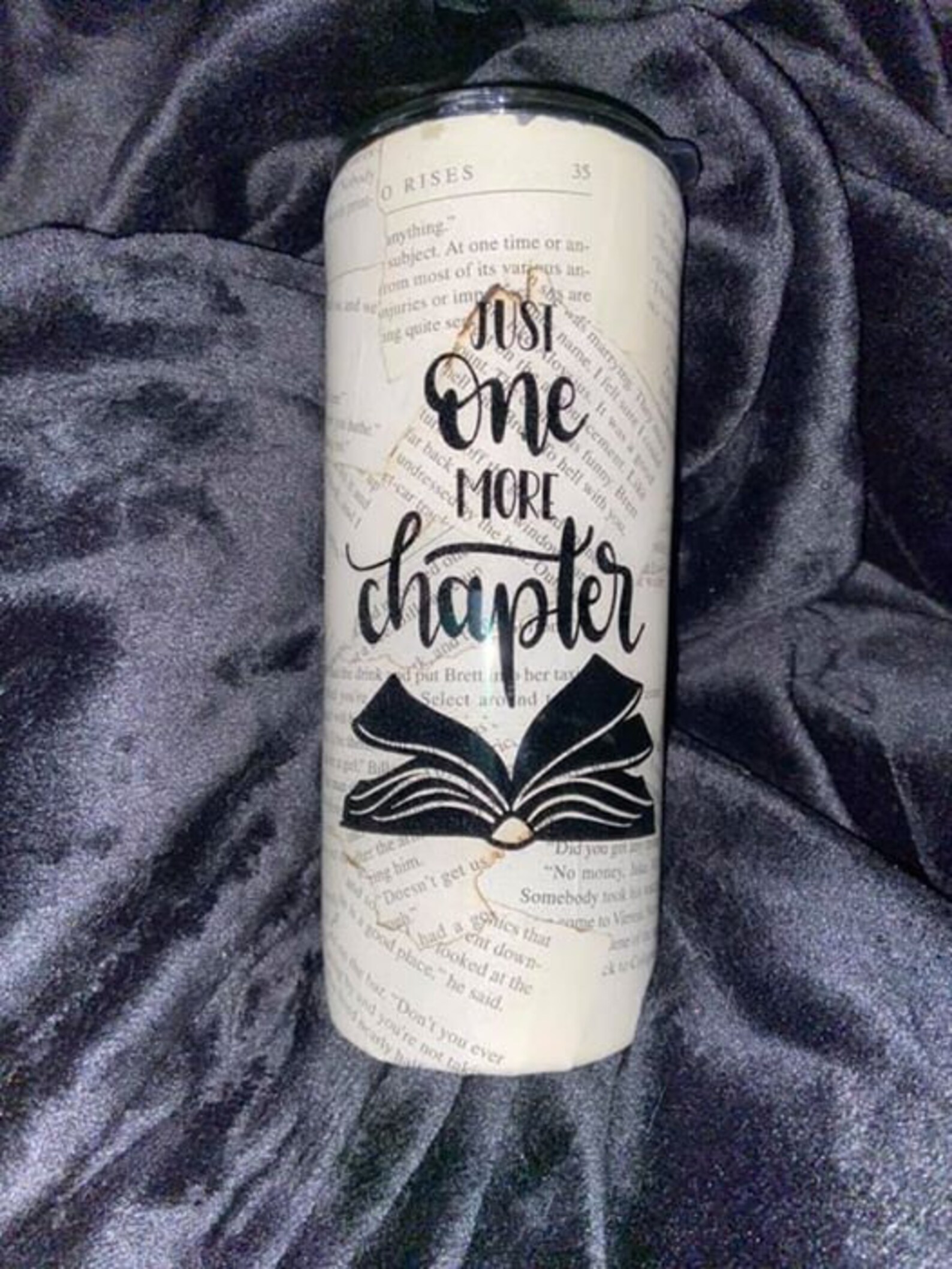Book Tumbler Travel Mug Book Themed Tumbler Tumbler Travel Etsy