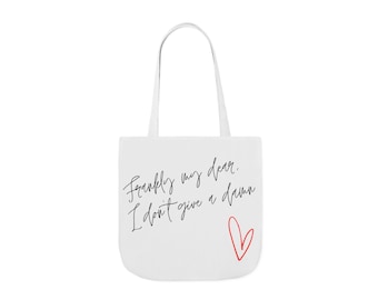 Gone with the Wind Tote Bag, Gone with The Wind Merch, Frankly My Dear Tote Bag, Scarlett O'Hara bag, Vintage inspired bag