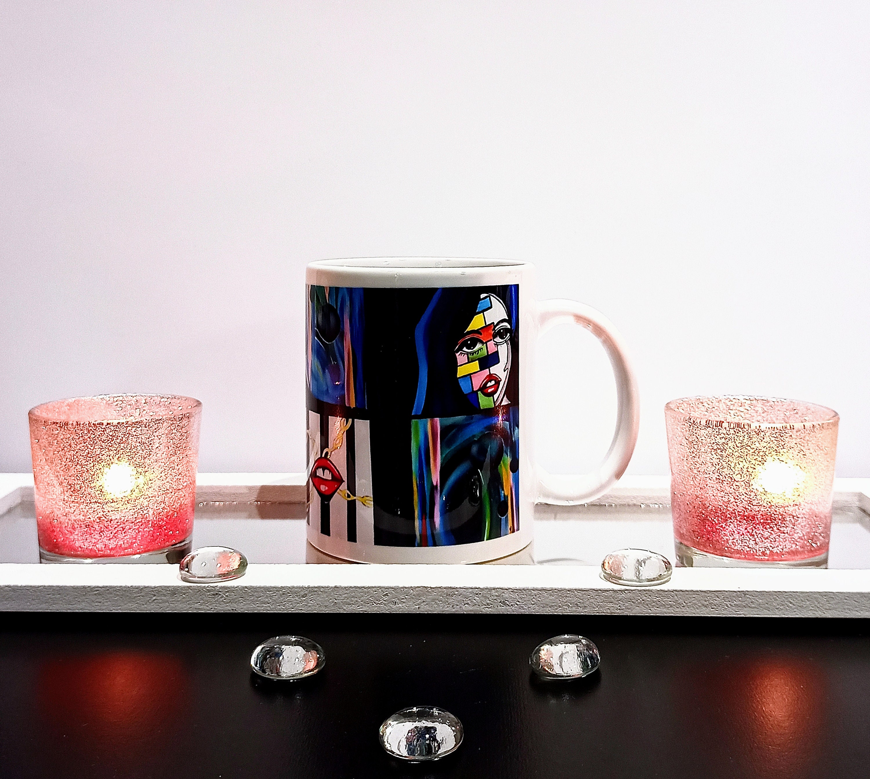 Tasse de thé artistique - France