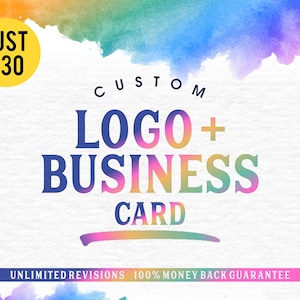 Pacote de logotipo + cartão de visita, design de logotipo personalizado para empresas, design de logotipo comercial, design de logotipo profissional, design de logotipo moderno, personalizado
