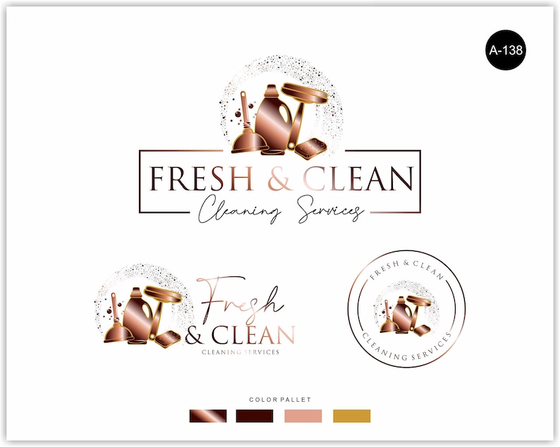 1 House Cleaning Logo Cleaning Logo Cleaning Service Logo Etsy