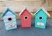 Personalised Bird House, Wooden Nesting Box 