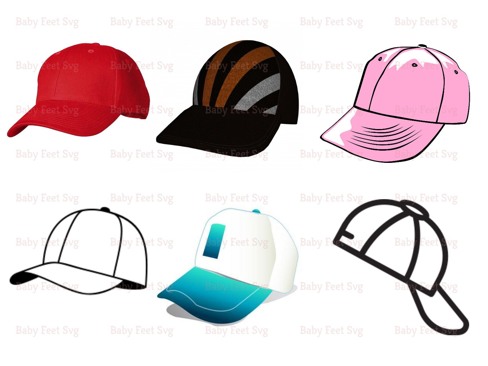 Bundle Baseball Cap Box Svg Baseball Cap Svg Rap Cap Svg Etsy