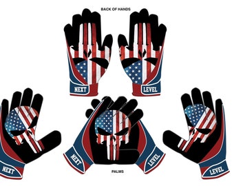 captain america gloves football
