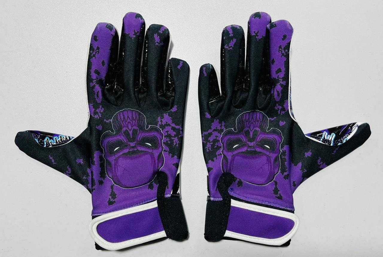 Football Gloves Custom Next Level New York Ultra Sticky Palm 