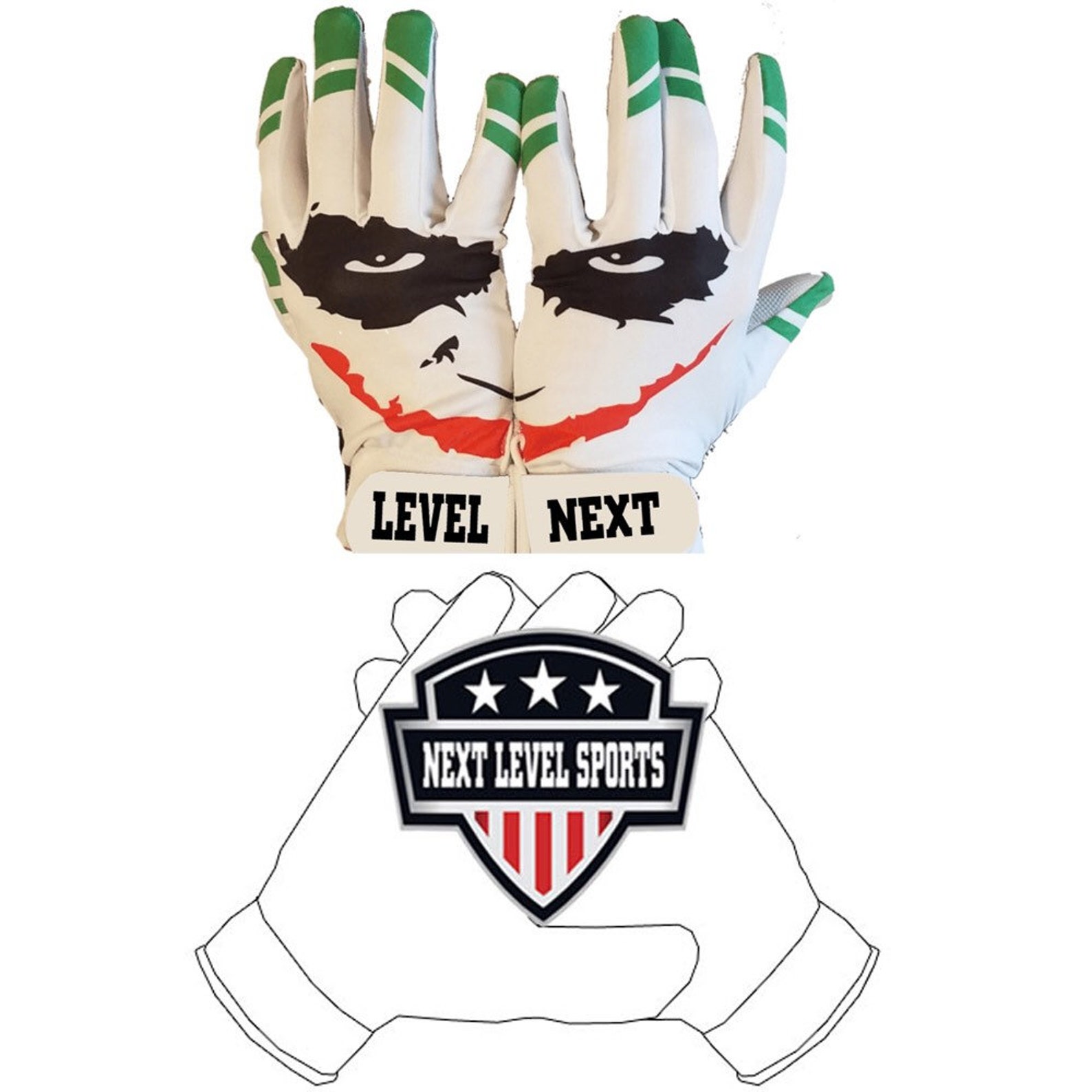Custom joker next level receiver gloves Etsy