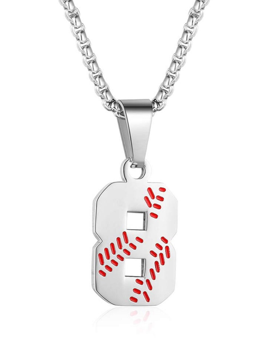 Baseball necklace Etsy