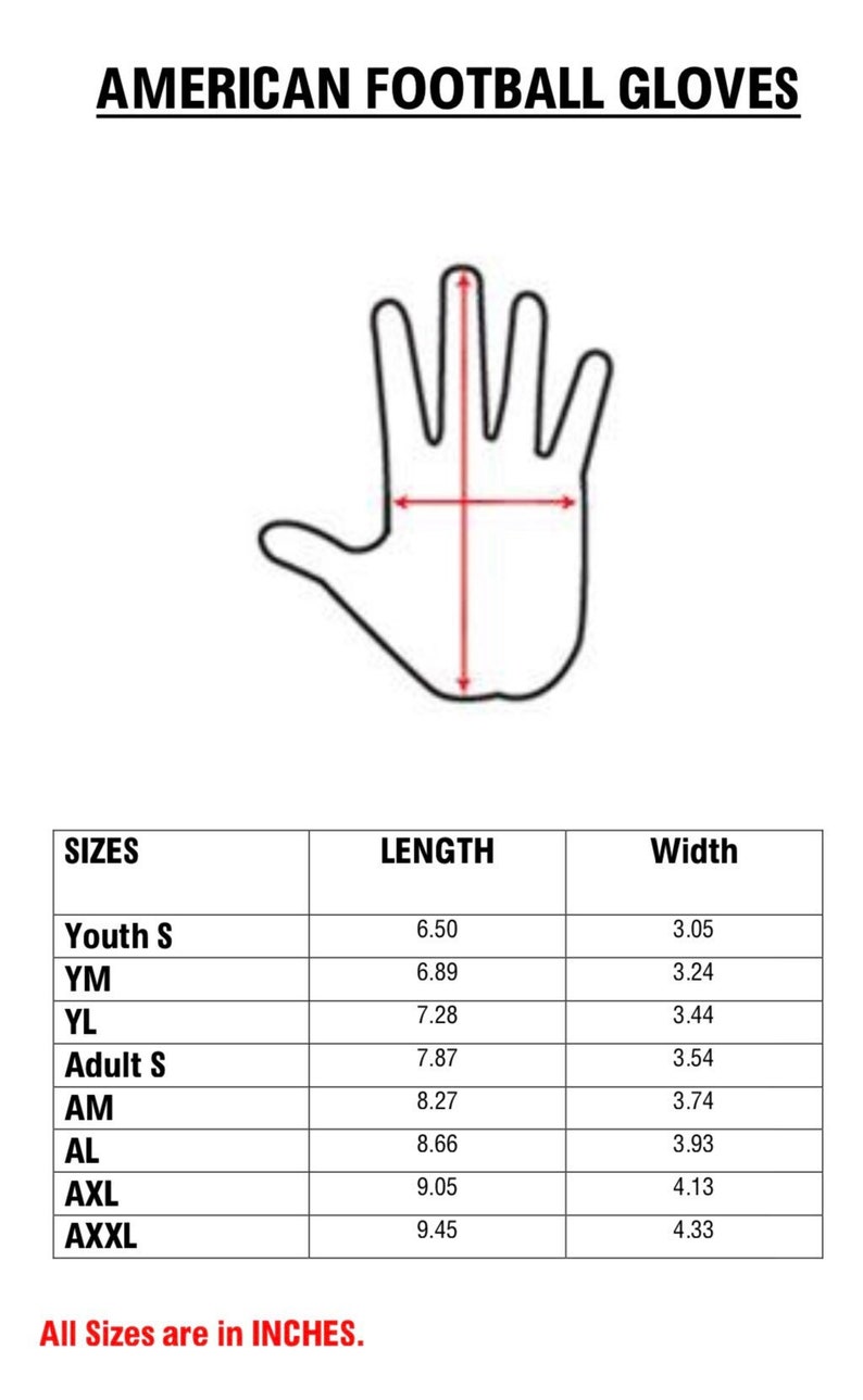 Football Gloves Custom, Joker, Ultra Sticky Palm Receiver Glove Etsy