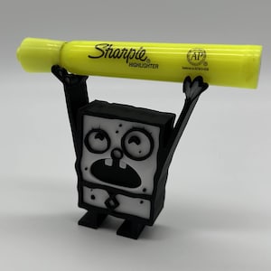 Doodlebob Pencil Holder 3D Pen Holder Office Accessory Gift Desk Gift