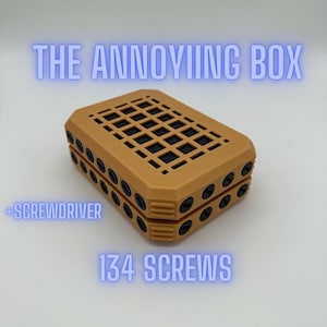 Die WIRKLICH nervige Geschenkbox | Super nerviger Geschenkkartenbehälter | Geschenkkarte ANNOYING Card Box | Das Geschenk, das weitergibt.