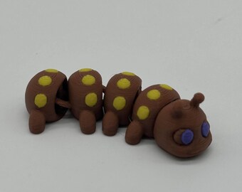 Juguete Fidget articulado Caterpillar Divertido juguete Fidget Creature para todos