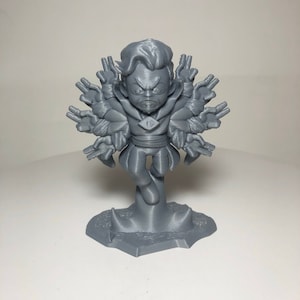 Dr. Strange Chibi Figure 4.5 Inches Tall Desk Novelty 3D Printed