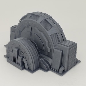 3D gedruckt Power Generatoren Legion Terrain Tabletop Gaming Tabletop Terrain Silber PLA Kunststoff