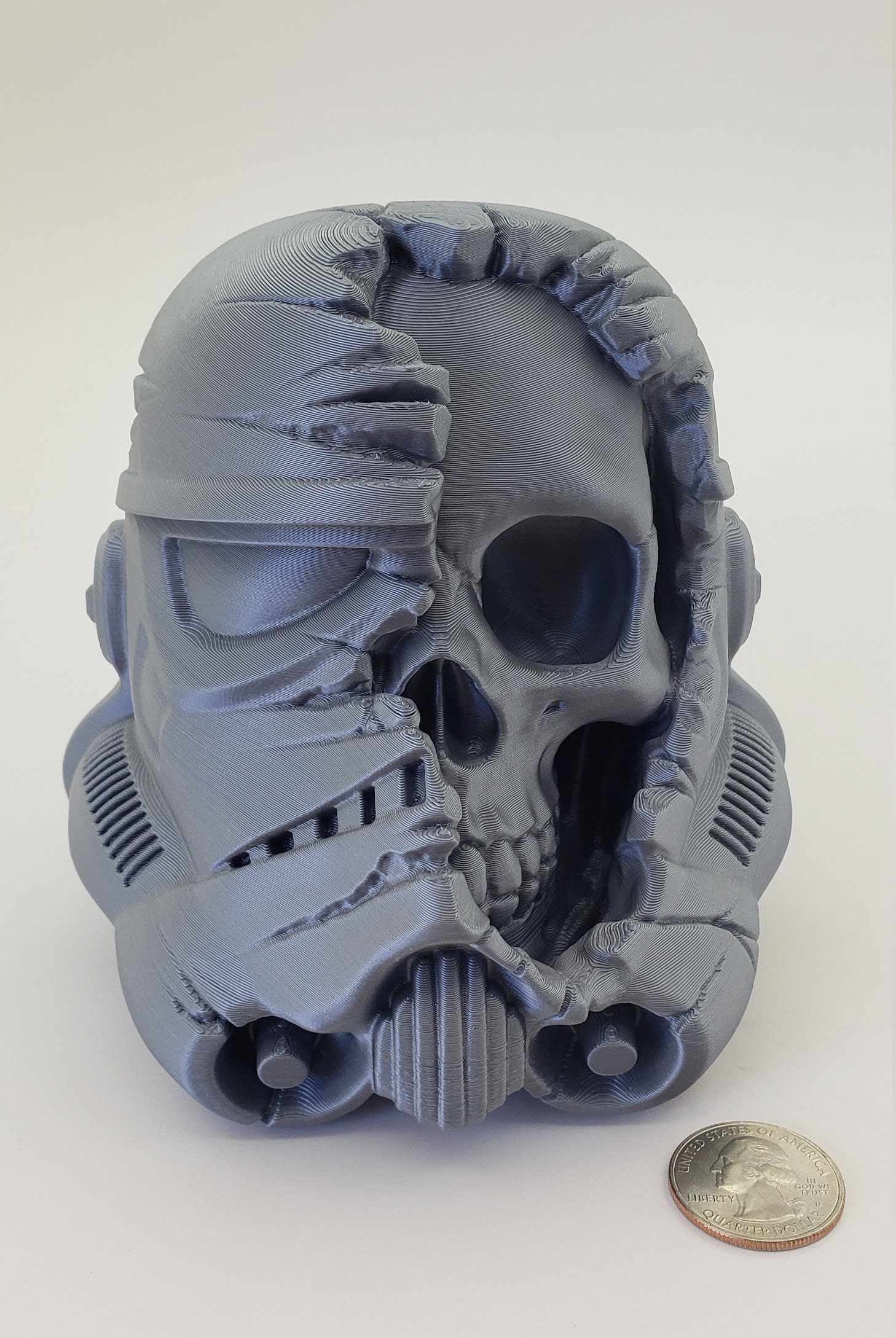 Star Wars Stormtrooper Keychan, Keyfob 3d Prnted. A Great Present for Any Star Wars Fan or Get