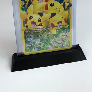 ErnicShop Toploader Stand For Trading/Sports Cards - Fits Standard 3x4 Toploaders, USA Made